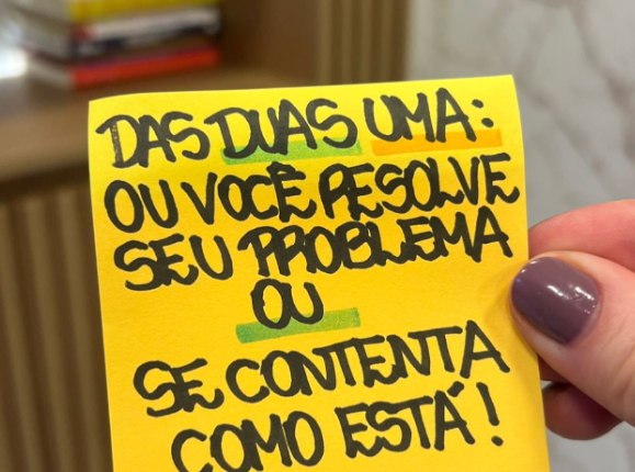 É hora de descer do muro!